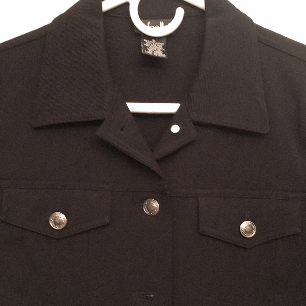 Black Sporty Jacket - Picture 4 of 7